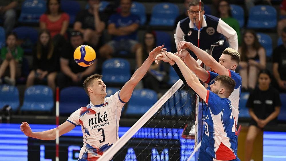 Volejbalisté na úvod Evropské ligy porazili Slovensko